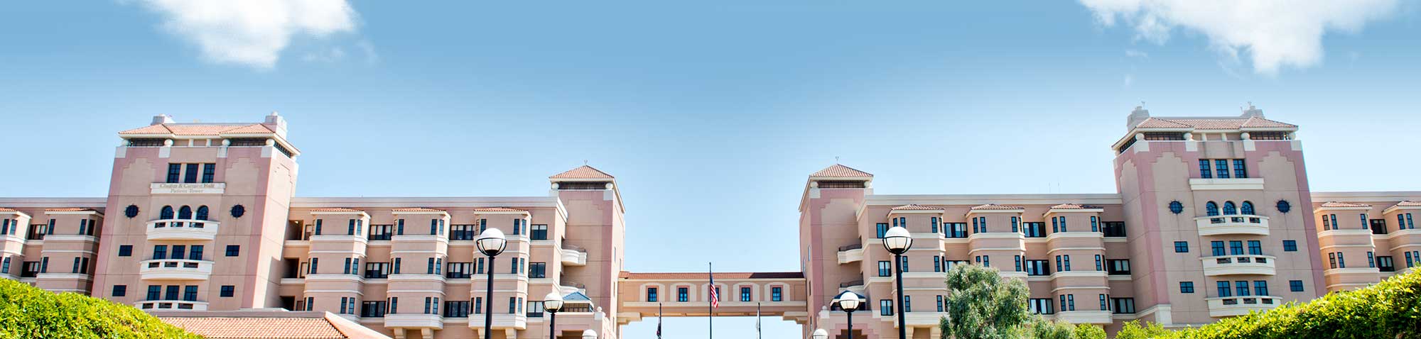 Front of Huntington Hospital
